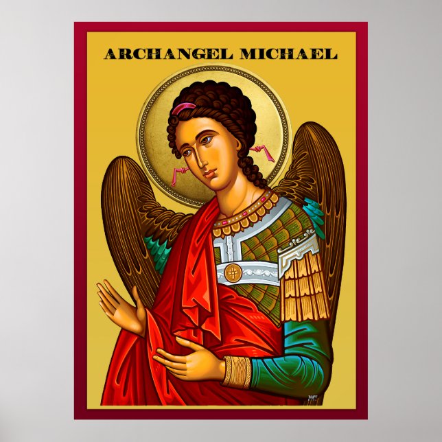 Póster Arcángel Miguel (Frente)