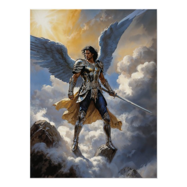 Póster Arcángel Miguel (Anverso)