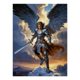 Póster Arcángel Miguel Poder Celestial