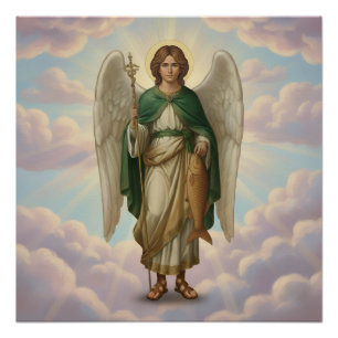 Póster Arcángel Rafael Ángel