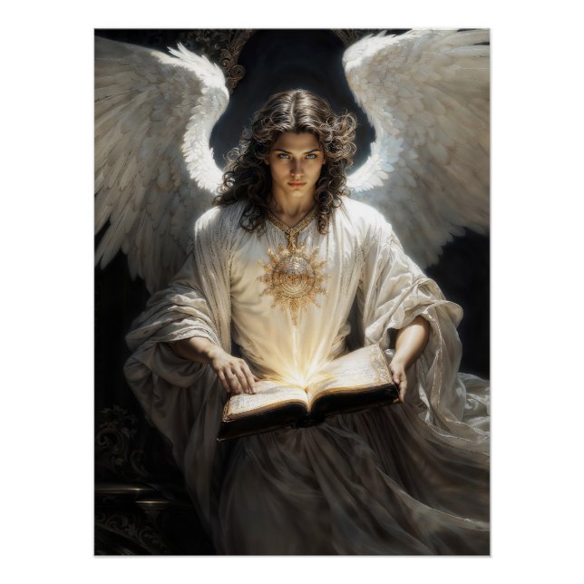 Póster Arcángel Uriel (Anverso)