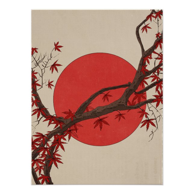 Póster Arce Japonés (Anverso)