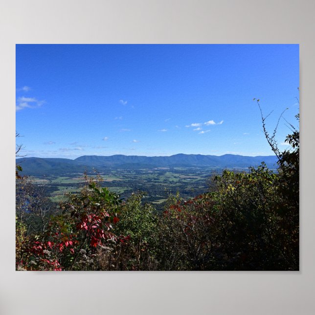 Póster Arce rojo sobre el valle de Page (Frente)