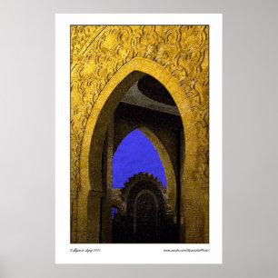 Póster Archades árabe