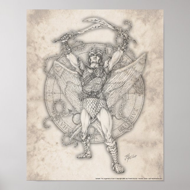 Póster Archangel Camael Print (Frente)