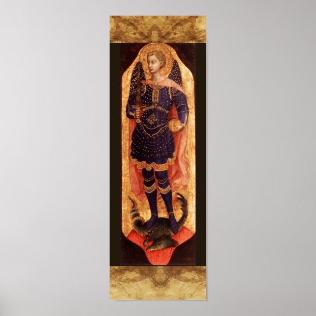 Póster ARCHANGEL DE St MICHAEL CON DISPOSITIVO (Frente)