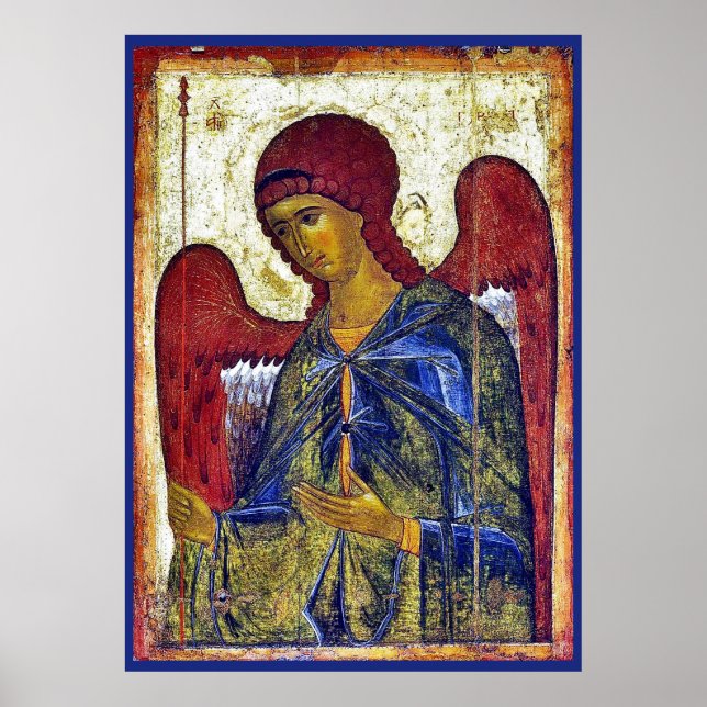 Póster Archangel Gabriel Byzantine Early Christian Art (Frente)