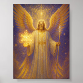 Póster Archangel Metatron - Guardián de la Sabiduría Sagr