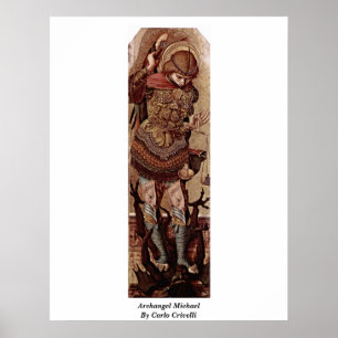 Póster Archangel Michael De Carlo Crivelli