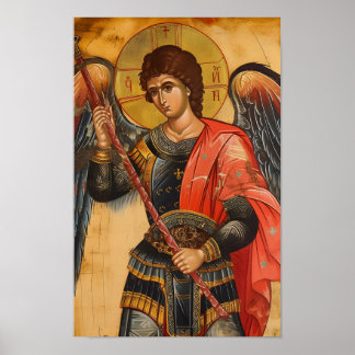 Póster Archangel Michael Icon