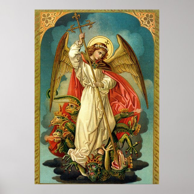 Póster Archangel Michael Matte Poster (Frente)