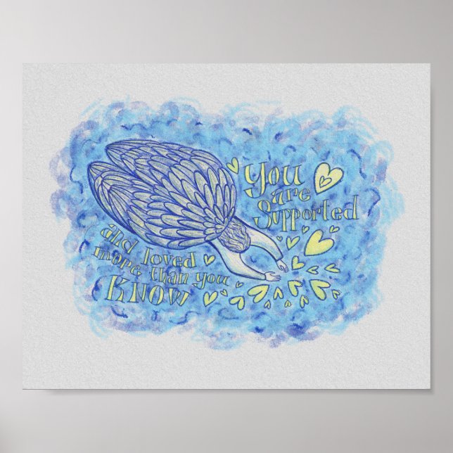 Póster Archangel Michael Personalizado Poster Art Print (Frente)