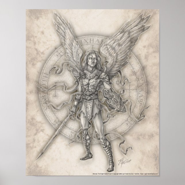 Póster Archangel Michael Print (Frente)
