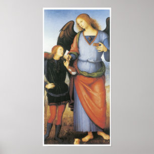 Póster Archangel Raphael con Tobias, c. 1496-1500