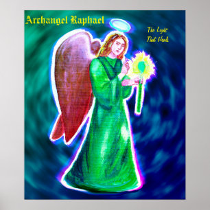 Póster Archangel Raphael Poster (16" x 12")
