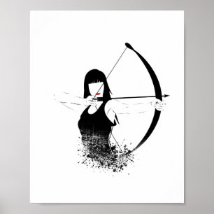 Póster Archer femenino