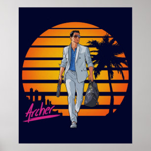 Póster Archer Vice