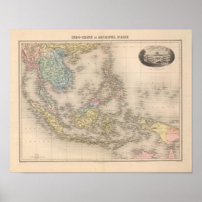 Póster Archipiélago de Indochina (Frente)