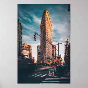PÓSTER ARCHITECTURAL PHOTOGRAPHY OF BROWN BUILDING