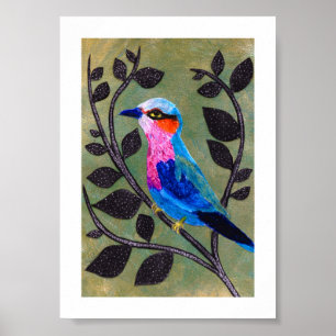 Póster Archivo 'Bonito Birdie' Imprimir con borde (mate)