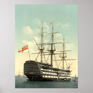 Póster Archivo de Nelson en HMS Victory