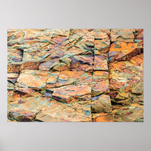 Póster Archivos de rocas en la naturaleza principal de 19