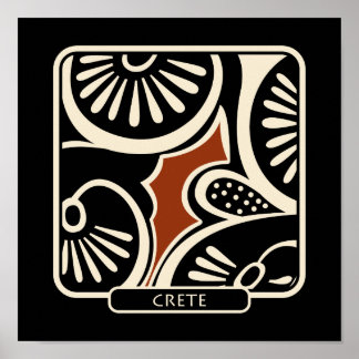 Póster arcilla de cerámica creativa