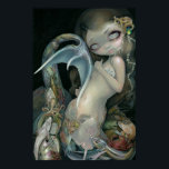 Póster Arcimboldo Mermaid ART PRINT surrealismo pop mar<br><div class="desc">¡Probablemente mi sirena favorita hasta ahora! También la más grande y más compleja que he pintado hasta ahora. El título es una especie de chiste interior y se refiere a Giuseppe Arcimboldo, pintor italiano de hace unos 500 años que pintó un montón de pinturas "de dibujos ocultos". Y obviamente, hay...</div>