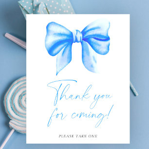Póster Arco azul - Gracias por venir Poster