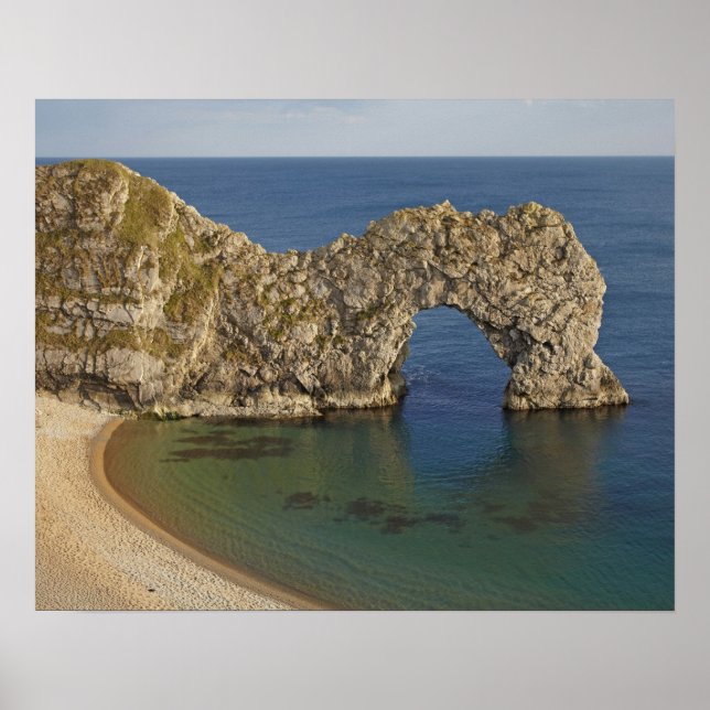Póster Arco de Durdle Door, Patrimonio de la Humanidad Co (Frente)