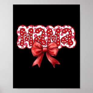 Póster Arco de Mama Coqueta Groovy Día de la Madre Vida d