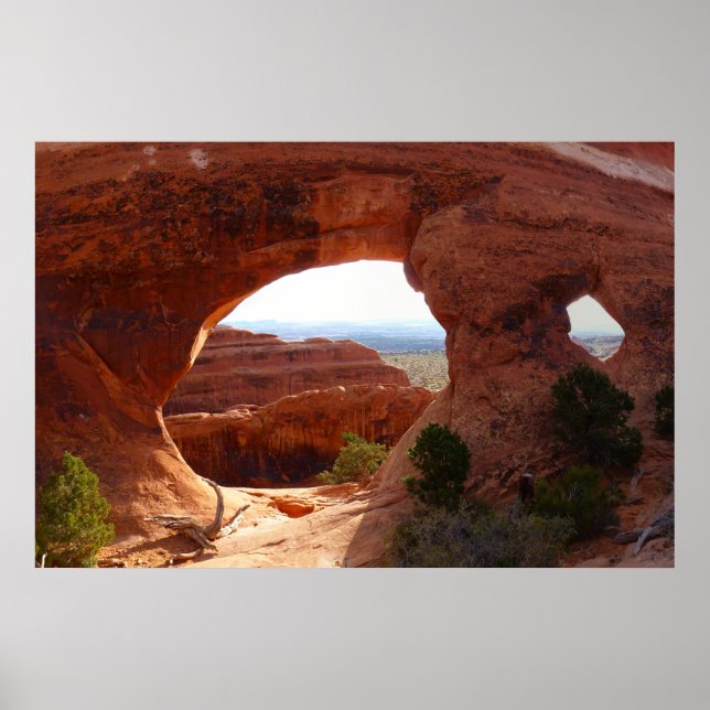 Póster Arco de Partición en el Parque Nacional de Arches (Frente)