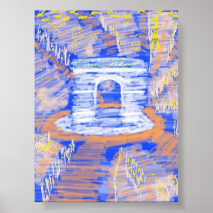 Póster Arco de Triunfo de París