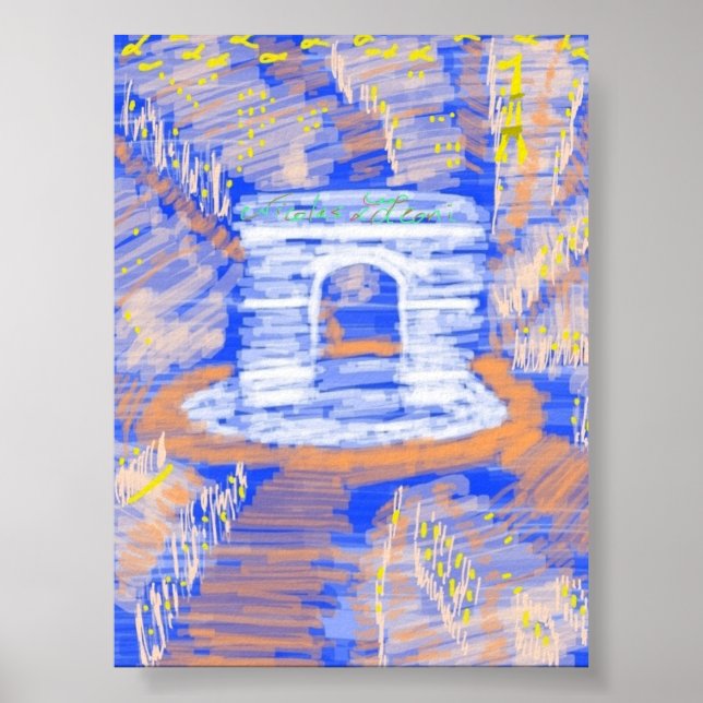 Póster Arco de Triunfo de París (Frente)