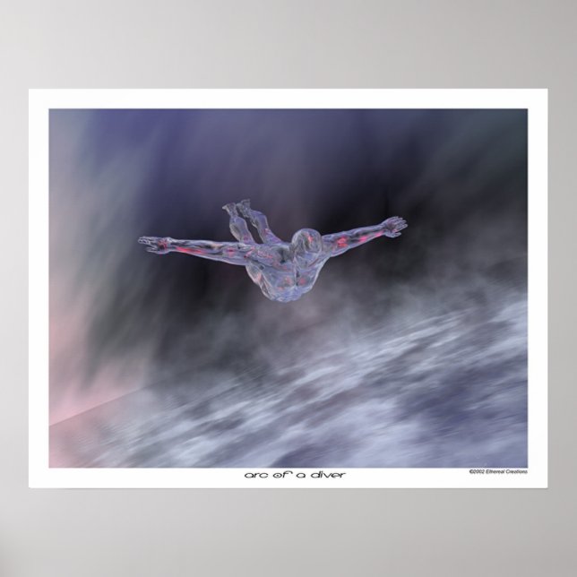 Póster Arco de un buzo (Frente)