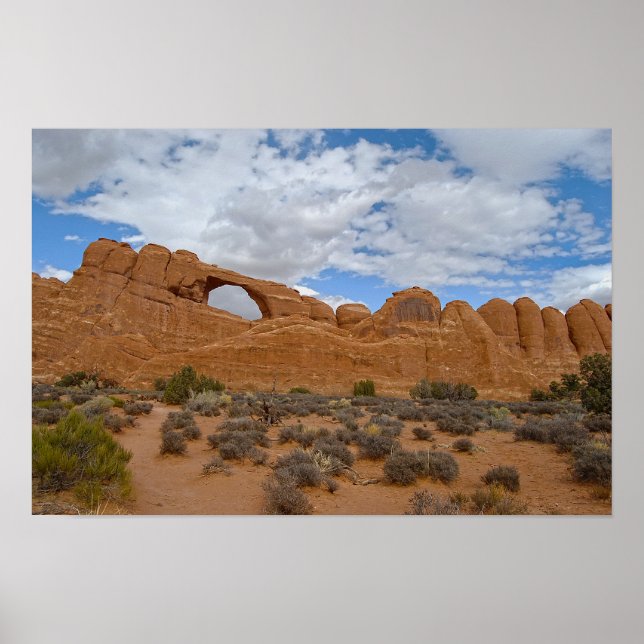 Póster Arco del horizonte, Parque Nacional Arcos, Utah (Frente)