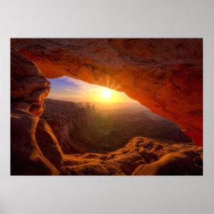Póster Arco del Mesa, parque nacional de Canyonlands