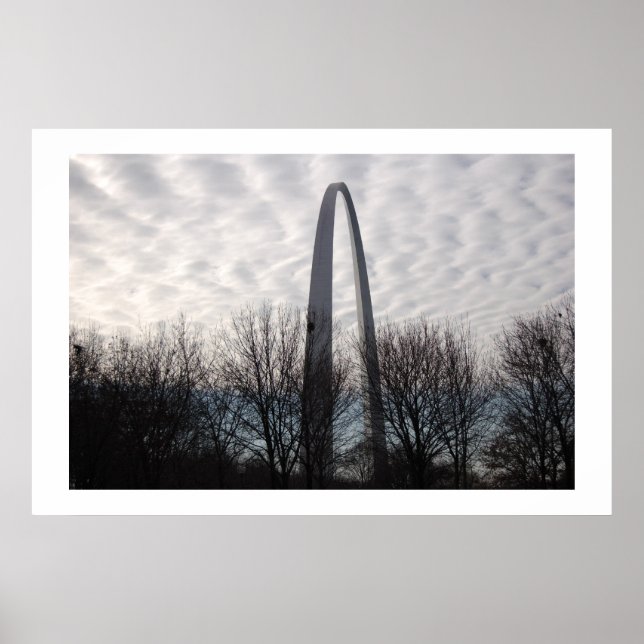 Póster Arco del Portal de St. Louis (Frente)