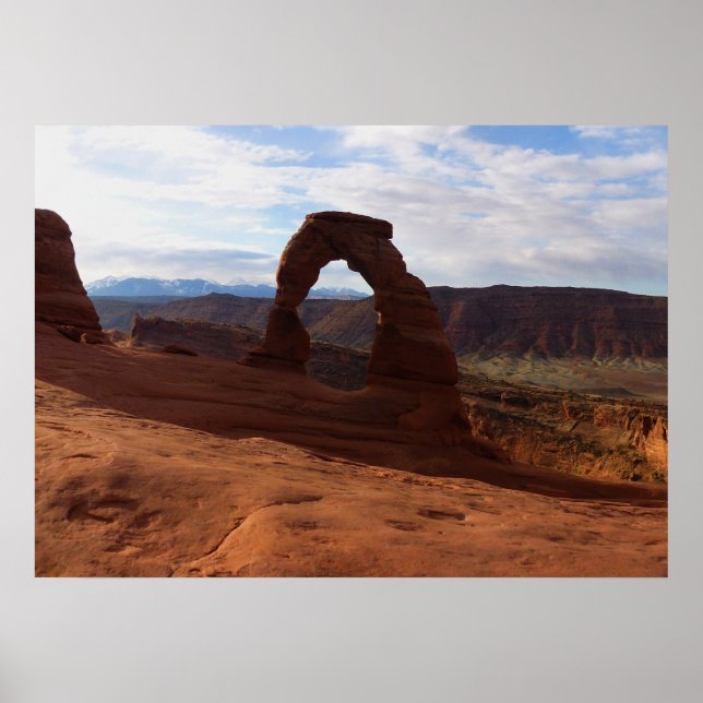 Póster Arco Delicado I en el Parque Nacional Arches (Frente)