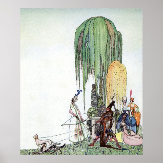Póster Arco en la Czarina por Kay Nielsen (Frente)