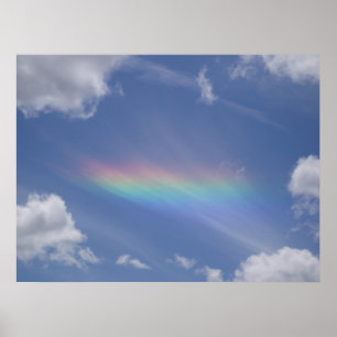 Póster Arco iris del fuego