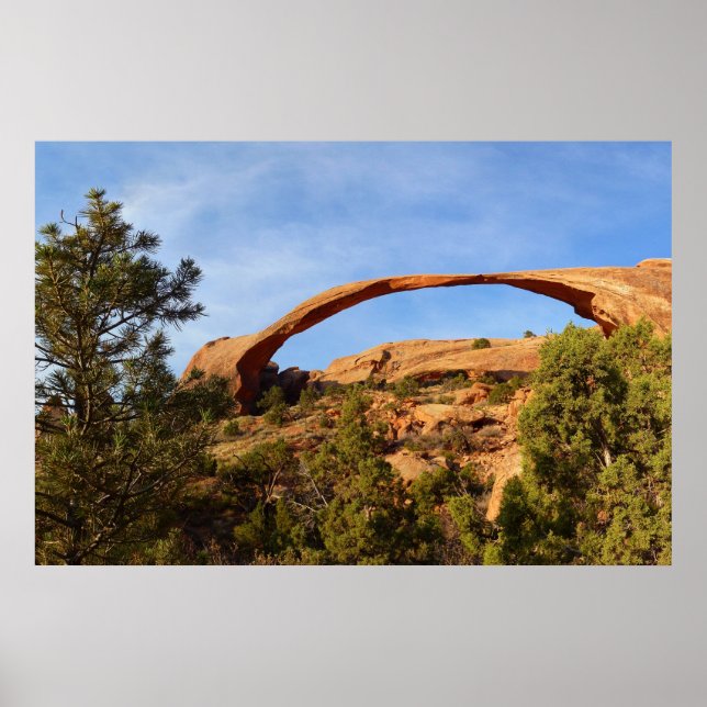 Póster Arco Paisaje en el Parque Nacional Arches (Frente)