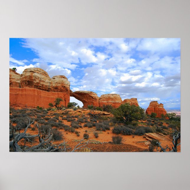 Póster Arco Roto, Parque Nacional Arcos (Frente)