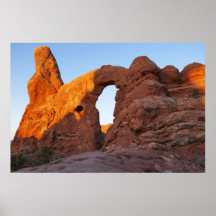 Póster Arco Turret al amanecer II