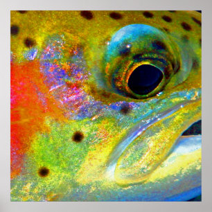 Póster "Arcoiris celeste"