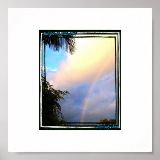 Póster Arcoiris de California
