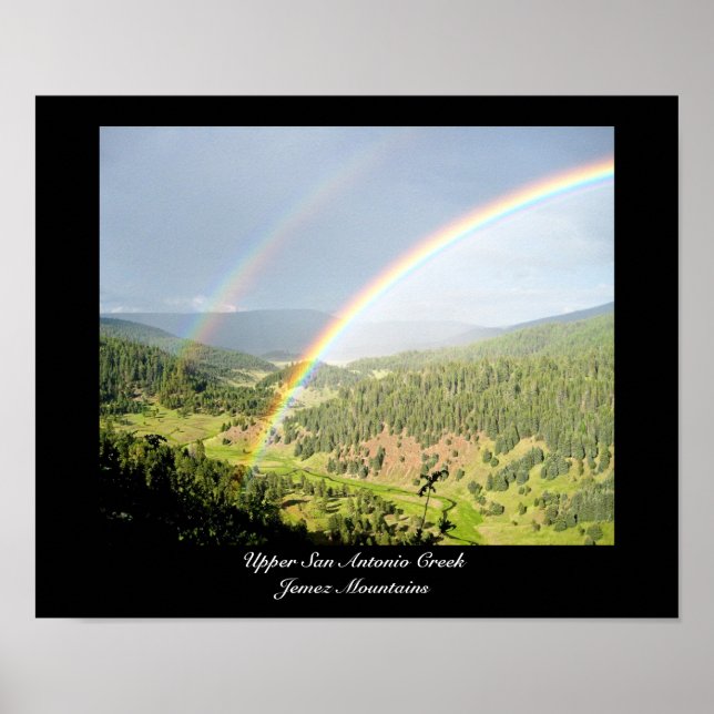 Póster Arcoiris de Nuevo México (Frente)