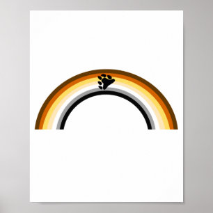 Póster Arcoíris de Osos