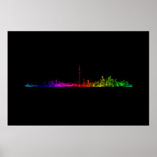 Póster Arcoíris de Toronto