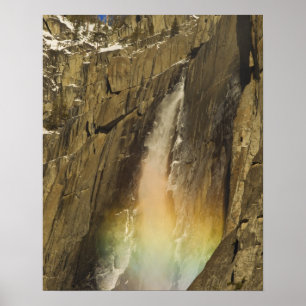 Póster Arcoíris en Upper Yosemite Falls en Yosemite